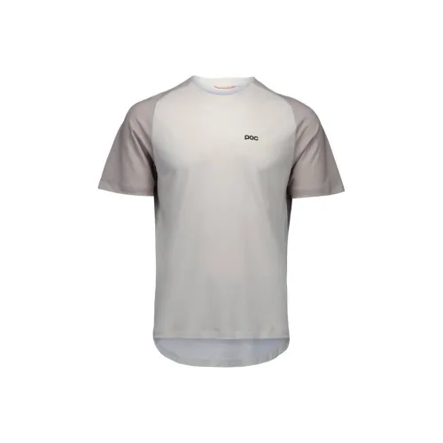 POC Серый Белый Мужская Велосипедная Одежда