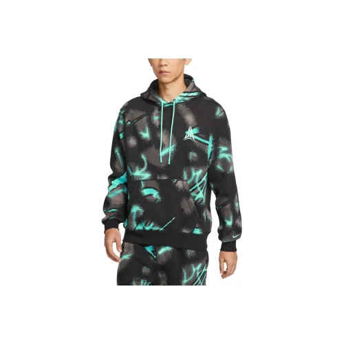 nike Club Отбеленный Синий Зеленый Мужские Толстовки