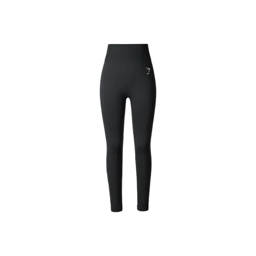 GYMSHARK Спортивные брюки Женские Черный