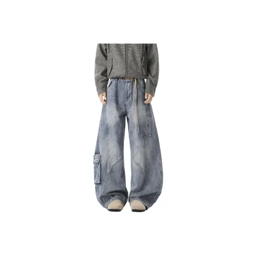 ZUOFEILI Унисекс Джинсы