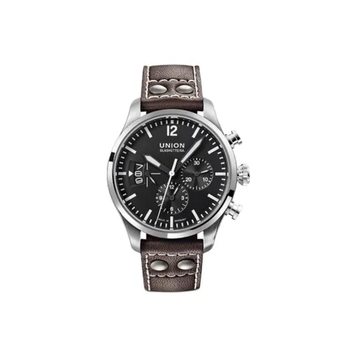 UNION GLASHUTTE SA Коллекция Belisar Автоматический Механический Механизм Мужские Часы Часы 44 мм Черный Циферблат