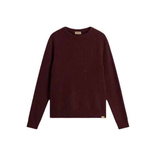 WOOLRICH Мужские свитеры бордового цвета