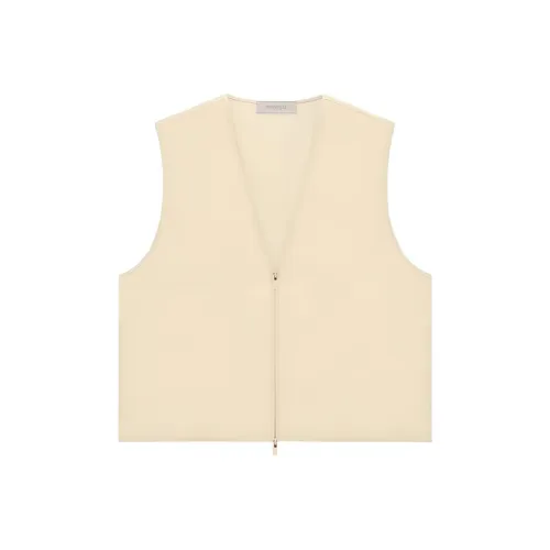 Fear of God Essentials FW22 Жилет Унисекс Яичный Белый