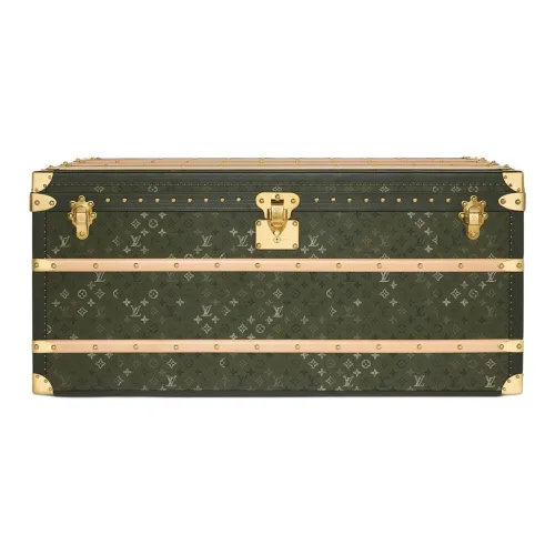 LOUIS VUITTON COURRIER LOZINE Монограмма Surplus Покрытый холст Встроенная память Коробка Мужской Хаки зеленый