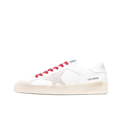 Golden Goose Stardan Стильные Скейтбординги Мужские Белые