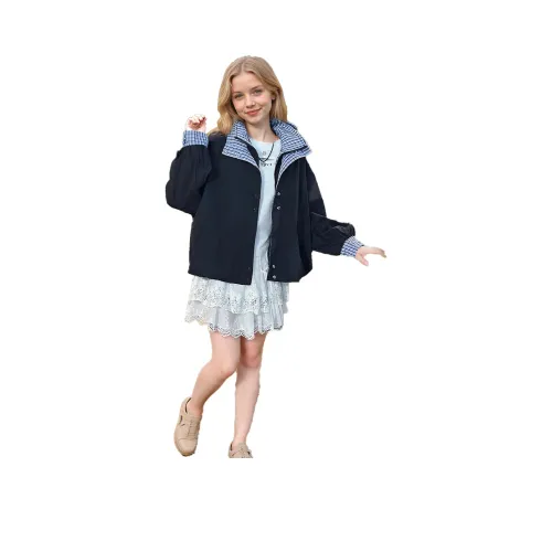 MUTONGSHAONIAN Темно-синий Kids Топы