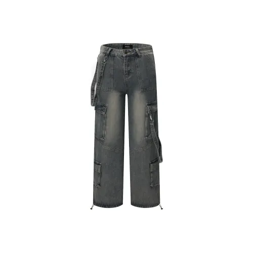 Ant Studio Blue Unisex Jeans