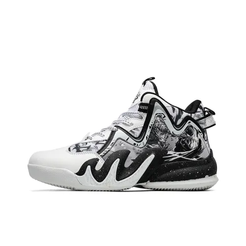 WAVECREST Амортизаторы Shock Abrasion Resistant Slip Resistant High Топ Баскетбольные кроссовки Унисекс