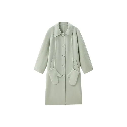 LEDIN Зимний Груша Зеленый В наличии Женские Пальто