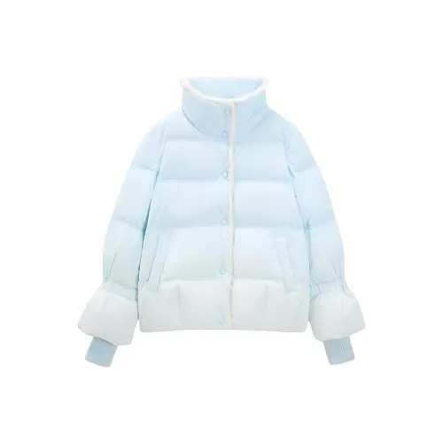 Love To Serve Пуховик Женские Синий