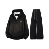 Черный топ + Черные брюки