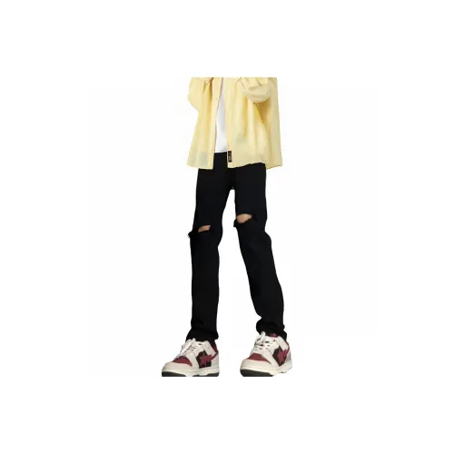 ENPofficial Черные Унисекс Джинсы