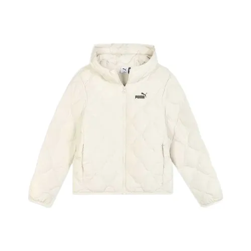 PUMA Светлый Снежно-Белый Женские Пуховики