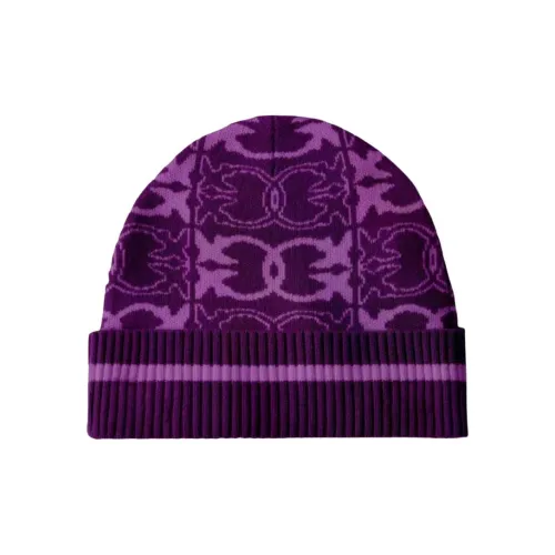 PINKO Вискоза Шапки-бини Унисекс Бордо Розовый