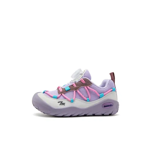teenmix Slip-resistant Abrasion-resistant Низкий топ Детские беговые кроссовки Фиолетовый Сладкий Картофельный Розовый