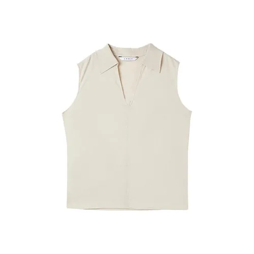 LANCY Жилет Женские Серый Плащ