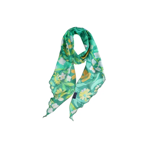 Lagur 100% шелк тутового шелкопряда Qiji Silk Scarves Женские