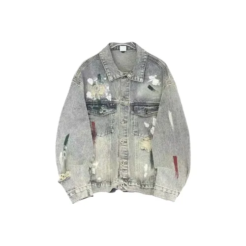 Bug small green Синий Унисекс Куртки