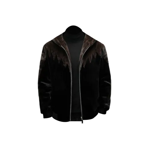 MH Мужская кожа и мех