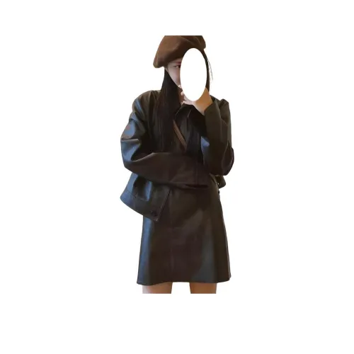 Dippanis Черный топ + Юбка Женские Комплекты с юбкой