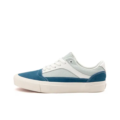 WANSWER Противоскользящие Амортизирующие Устойчивые к износу Дышащие Поддерживающие Низкие Топ Скейтборд Кроссовки Унисекс Выстиранный Синий