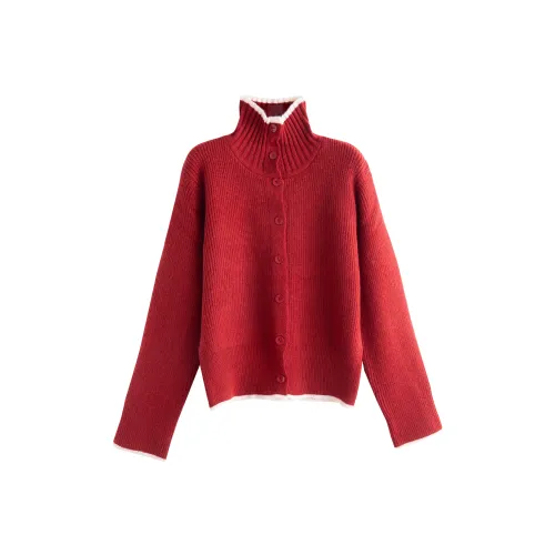 Tonlion Темно-красный Женский Трикотаж