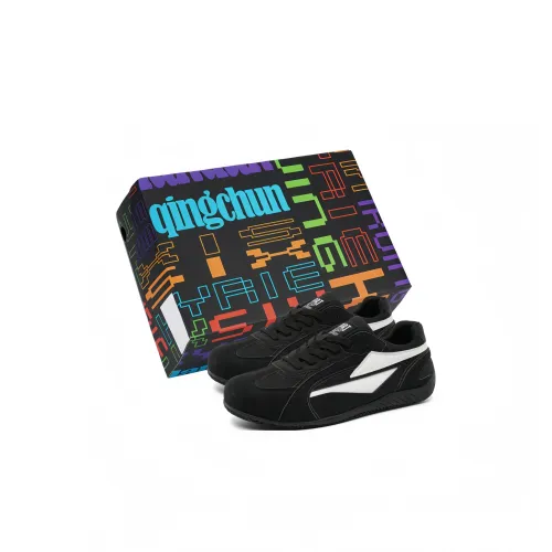 Meter Slip-resistant Rebound Quiet Support Low Top Casual Shoes Unisex Метр Противоскользящий Отскок Тихий Поддержка Низкий Топ Повседневная Обувь Унисекс