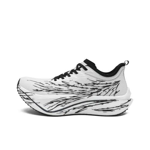 ONOD Низкий топ беговые кроссовки унисекс Crack Shadow белый