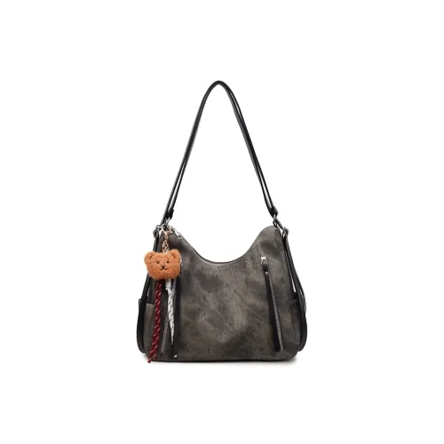 Single Warehouse ПУ (полиуретан) Рюкзак Стандартный Женский Темный чай Хаки Серый Синий