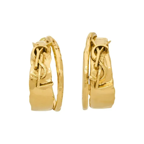 SAINT LAURENT Браслет из лата Женские Золотой