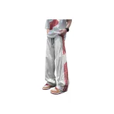 Light Gray with Red Stripes [Комфортный и Дружественный к коже, Улучшенное качество]