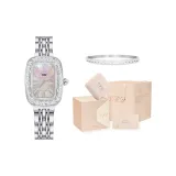 Стальной браслет [Рельефная позиция стиль Flora]