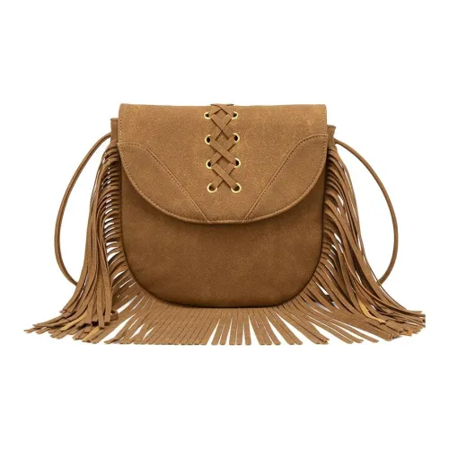 PAYOT Синтетическая кожа Сумка через плечо Стандартная Женская Коричневая