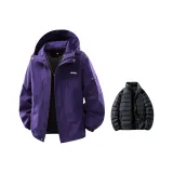 Темный красновато-фиолетовый (включает пуховые подкладки).