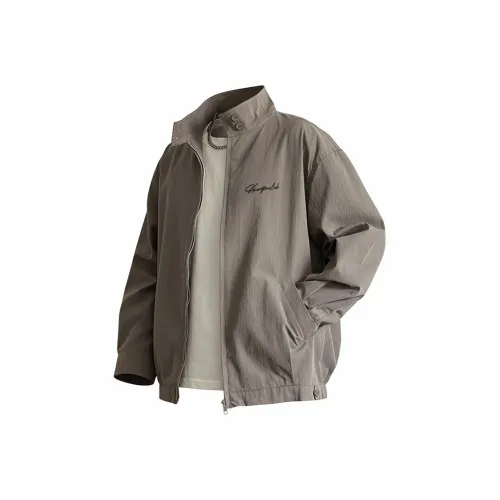 HUANQIU Серый Унисекс Куртки