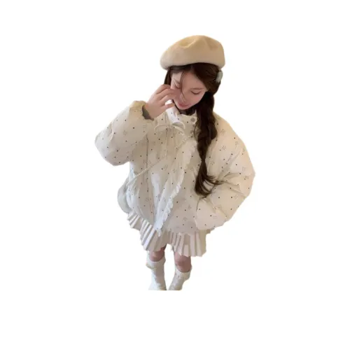 Dippanis Экрю Женские пуховики