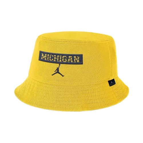Джордан 100% хлопок Шляпы ведра Мужской Желтый