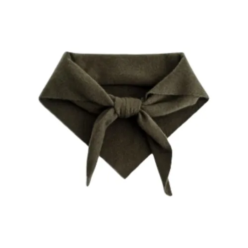 COS Кашемир Вязаные Шарфы Мужской Зеленый