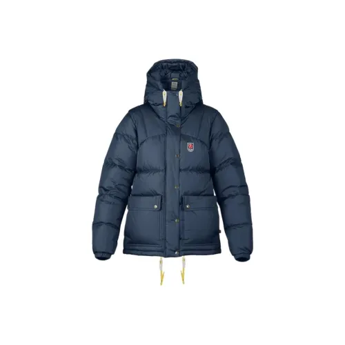 Fjallraven Морской Синий Женский Пуховик