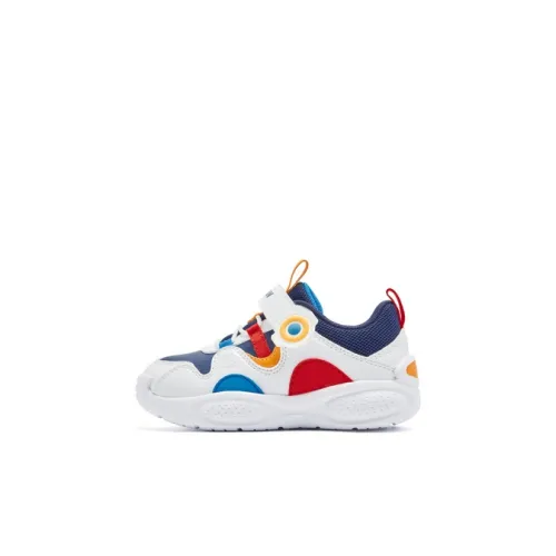 QIAODAN Anti KICK Легкий Амортизирующий Малыш Обувь Спокойный Синий Джордан Белый Для Младенцев и Малышей