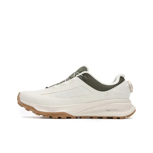 FILA LYNX BOA 3+ Амортизация Устойчивость к истиранию Легкий Низкий Топ Уличная обувь Мужская Цвет раннего снега