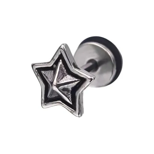 BLESSED BULLET Сплав Серьги-гвоздики Мужской