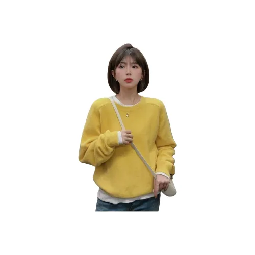 JOPPTI Женский Трикотаж Желтый