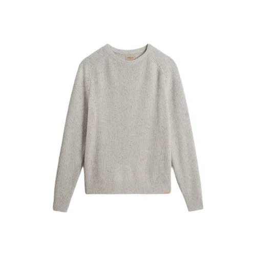 WOOLRICH Серые Мужские Свитера