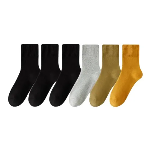 Caramella Crew Socks Unisex 6 Pack (Носки Crew Caramella унисекс упаковка из 6 пар)