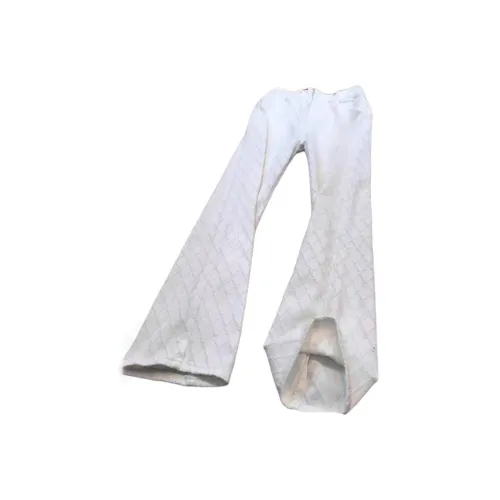 CARE NOTE Белый Унисекс Джинсы