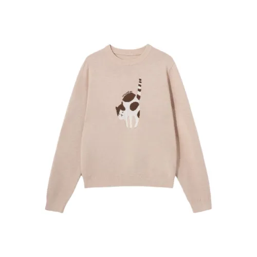 Umamiism Толстый And LUSH Sound Шерсть Свитер Женские