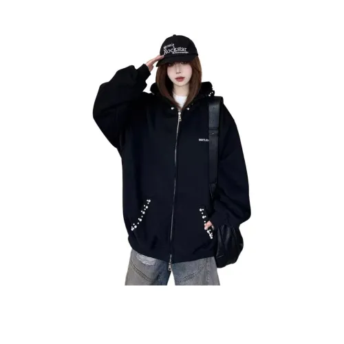 Dippanis Черные Женские Свитшоты