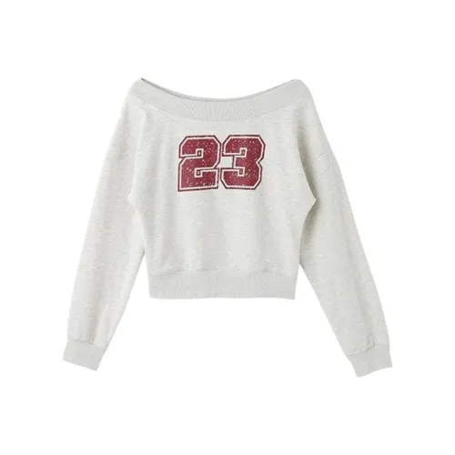 MORii Светло-серый Женский Свитшот