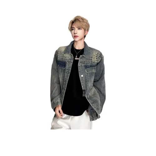 CHEER ZONE Синий Унисекс Джинсовые куртки